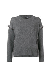 Agnona Trimmed Sleeve Sweater