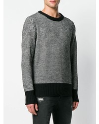Just Cavalli Two Tone Knit Sweater