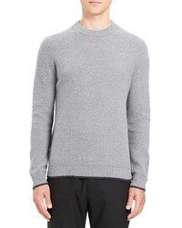 Theory Winlo Slim Fit Crewneck Wool Cashmere Sweater