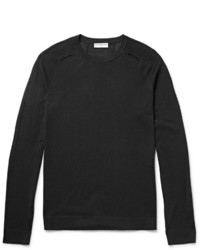 Balenciaga Wool Silk And Cashmere Blend Sweater
