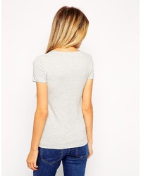 Asos T Shirt With Short Sleeves And Scoop Neck With Clean Finish