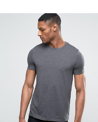ASOS DESIGN Asos Tall T Shirt With Crew Neck In Charcoal Charcoal