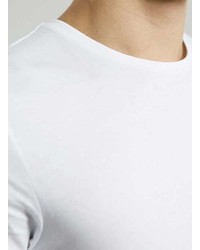 Topman Black White And Grey Crew Neck T Shirt Multipack