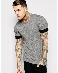 Asos Brand Knitted T Shirt In Block Color