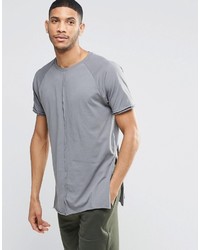 Asos Brand Loungewear Longline Skater T Shirt With Side Splits