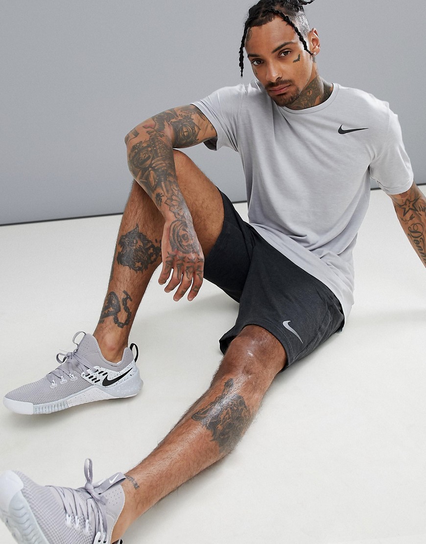 Skråstreg Gurgle øverste hak Nike Training Breathe Hyper Dry T Shirt In Grey 832835 092, $36 | Asos |  Lookastic