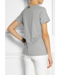 Sophie Hulme Chain Embellished Cotton Jersey T Shirt