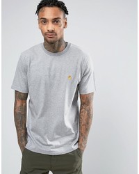Carhartt WIP Chase T Shirt In Grey