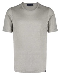 Lardini Chenille Texture Fitted T Shirt