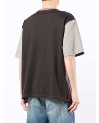Coohem Colour Block Cotton T Shirt