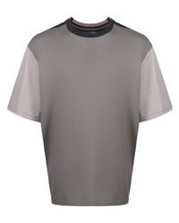 Coohem Colour Block Cotton T Shirt