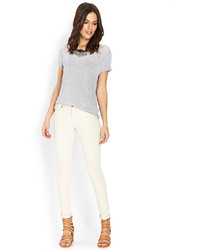 Forever 21 Contemporary Knit Crossback Tee