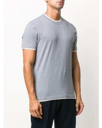 Brunello Cucinelli Contrast Trimmed Cotton T Shirt