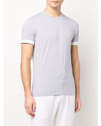 Brunello Cucinelli Contrasting Cuff Cotton T Shirt