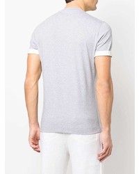 Brunello Cucinelli Contrasting Cuff Cotton T Shirt