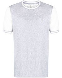 Brunello Cucinelli Contrasting Sleeves T Shirt
