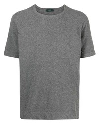 Zanone Cotton Blend Crewneck T Shirt
