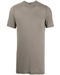 Rick Owens Crew Neck Fitted T Shirt