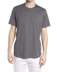 LIVE LIVE Crewneck Pima Cotton T Shirt In Grey Skies At Nordstrom