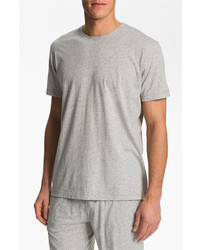 Daniel Buchler Peruvian Pima Cotton T Shirt Grey Heather Medium