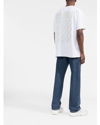 Off-White Diag Stripe Print T Shirt