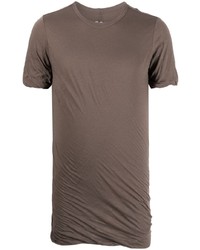 Rick Owens Double Ss Organic Cotton T Shirt