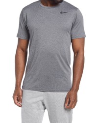 Nike Dri Fit Static Training T Shirt In Iron Greygreyblack At Nordstrom