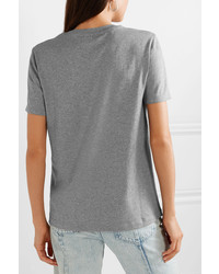 Acne Studios Ellison Appliqud Cotton Jersey T Shirt
