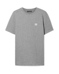 Acne Studios Ellison Appliqud Cotton Jersey T Shirt