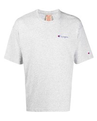 Champion Embroidered Logo Crew Neck T Shirt