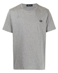 Fred Perry Embroidered Logo Short Sleeve T Shirt