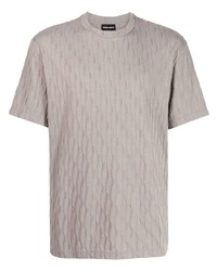 Giorgio Armani Embroidered Short Sleeve T Shirt