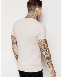 Asos Extreme Muscle T Shirt With Crew Neck And Stretch