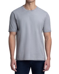 Bugatchi Gart Dyed T Shirt In Platinum At Nordstrom