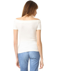 Getting Back To Square One Off Shoulder Tee