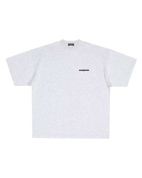 Balenciaga Graphic Print Cotton T Shirt