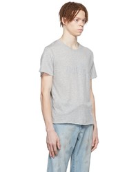 ERL Gray Cotton T Shirt