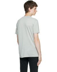 Tom Ford Gray Embroidered T Shirt