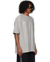 Vetements Gray Inside Out T Shirt
