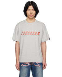 Icecream Gray Italic T Shirt