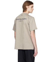 Wooyoungmi Gray Patch T Shirt