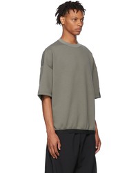 N. Hoolywood Gray Polyester T Shirt