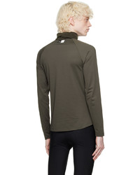 PEdALED Gray Thermo Base Layer Turtleneck