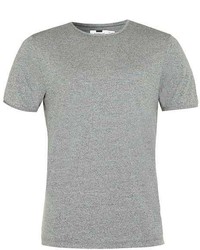 Topman Grey And White Slim Fit T Shirt