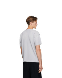 Homme Plissé Issey Miyake Grey Basics T Shirt