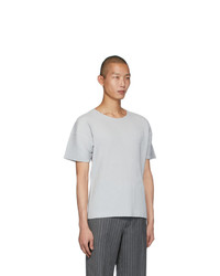 Homme Plissé Issey Miyake Grey Basics T Shirt