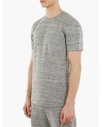 Helmut Lang Grey Cotton Jersey T Shirt