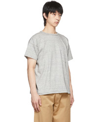 Taiga Takahashi Grey Cotton T Shirt