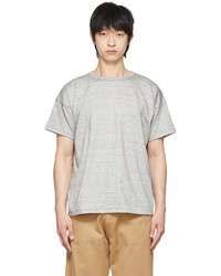 Taiga Takahashi Grey Cotton T Shirt