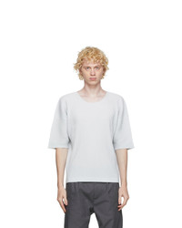 Homme Plissé Issey Miyake Grey Crewneck T Shirt